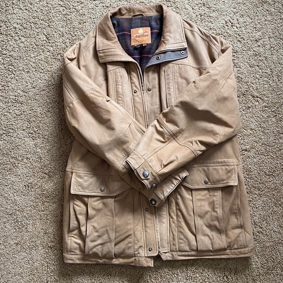 The Territory Ahead Other - The Territory Ahead Leather Jacket w/Wool Lining